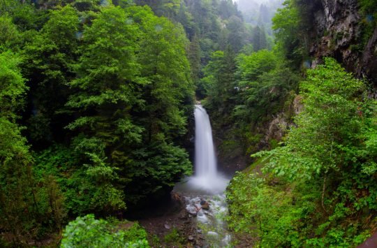 Palovit Waterfall in Camlihemsin Rize Turkey Palovit Waterfall in Camlihemsin Rize Turkey